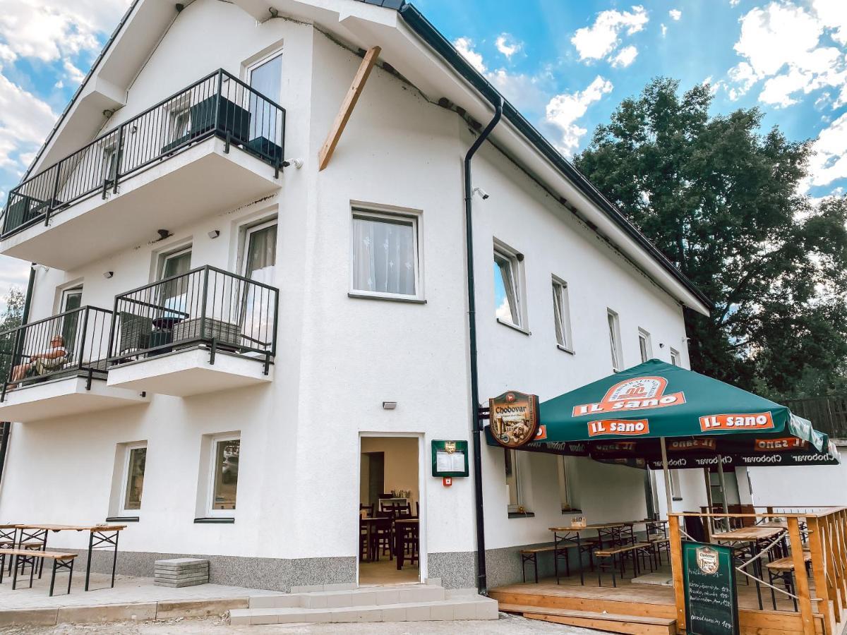 Chaty A Apartmany Hracholusky Kemp Kosatka Pnovany Exterior foto